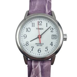 Timex Indiglo Women's Easy Reader Watch 25mm New Adjustable Band/ Battery WR 30M